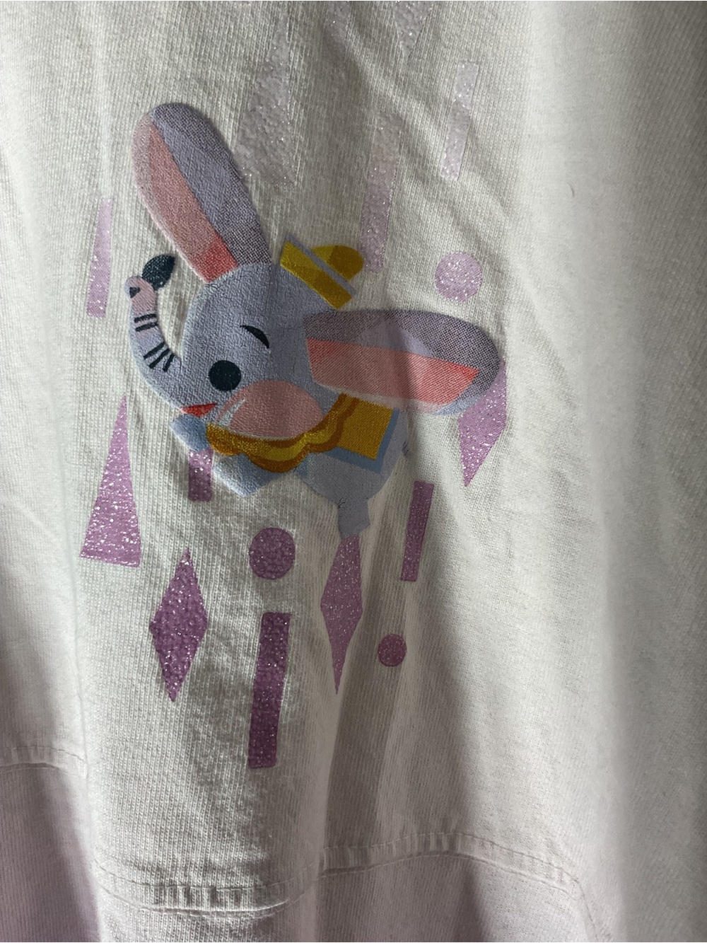 Disneyland Resort Dumbo Spirit Jersey XL Tinker Bell Castle Lavender Ombré - Picture 8 of 8